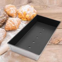 Loaf Pan Springform Nonstick Holes Toast Cake Zinc Alloy Reusable Bakeware Maker white