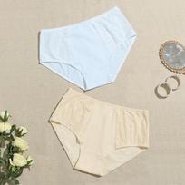 2vnt plius dydžio apatiniai nėriniuoti medvilniniai kelnaitės moteriškos kelnaitės 1XL 2XL 1XL įvairiaspalvis