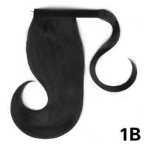 MISS WIG Synthetic Straight Clip In Ponytail Hair Extensions Ponytail High Temperature Fake For Women Daily Party Wear 50cm