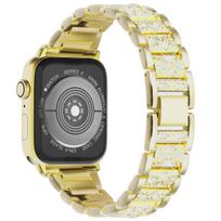 Bling strap for Apple Watch band 40mm 44mm 38mm 42mm Lady belt correas Stainless Steel bracelet iWatch series 3 4 5 se 6 band For 38mm or 40mm black