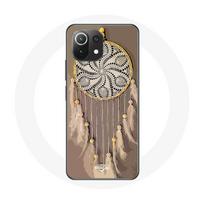 Coque pour Xiaomi Mi 11 Lite Attrape Rêve marron Capteur de Rêves