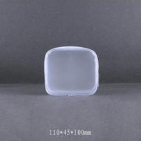 Transparent PVC cosmetic bag travel zipper transparent waterproof cosmetic storage bag portable shower toilet storage bag