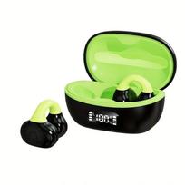 Open Type Wireless BT Headphone Clip Ear TWS Stereo Digital Display Ear Hook Headset with Charging Bin For Phones pilka