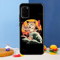 Japanese Style Tiger Cat Shiba Inu For Samsung Galaxy S21 S22 Ultra S20 FE Note 20 Ultra S8 S9 S10 Note 10 Plus Phone Case Note 20 Ultra black