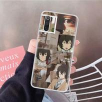 Bungo Stray Dogs Plakatas Minkštas Telefono Dėklas Xiaomi Redmi Note 10 10S 9 9S 8 7 8T 11S 11T 11 Pro 9A 9T 9C 8A 7A Korpuso Dangtelis Funda Redmi Note 10(10S)