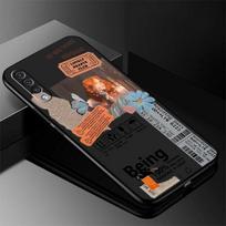 Art Aesthetic Mona Lisa Black Phone Case for Samsung Galaxy A50 A20 A20e A20s A01 A04 A03 A10 A71 A30 A51 A70 A40 Cases Great Samsung A10 gray