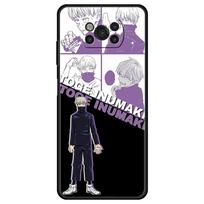 for Xiaomi poco x3 pro x3nfc pocox3pro Case mi 12 12pro 12x 11 lite 11t Funda 9t 10t Cover Jujutsu kaisen Panda Makizenin Mi 9T gray