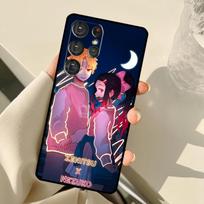 Nezuko And Zenitsu Demon Slayer For Samsung Galaxy S22 Ultra S21 S20 FE S8 S9 S10 Note 10 Plus Note 20 Ultra Phone Case Galaxy S8 pink
