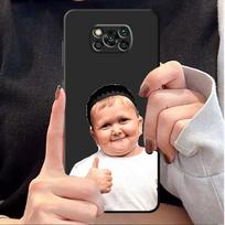 Phone Case for Xiaomi Poco C40 M3 F4 F3 GT X4 F1 X3 NFC X3 Pro M4 5G X4 NFC M4 Pro Black Babaite Funny hasbulla Bag Armor Xiaomi Poco C40 white
