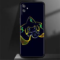 Phone Cases For Realme 8 6 7 5 Pro C3 C21Y C15 C21 C35 8i XT GT Master Neo2 Neo3 Black Fundas Cover Pokemon Eevee Elves Realme XT black