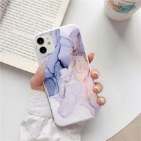 Cover For Samsung Galaxy A51 A71 A10 A21S A31 A30 A52 S M52 A72 A50 A70 Note 10 Lite S20 FE S10 Plus TPU Marble Crack Case Bags A7 2018 A750 gray