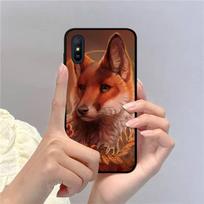 Cute Fox In Autumn leaves fores Phone Case For Redmi 9A 8A 7A 7A 7 6A 5A 5 Plus 4X S2 GO K20 K30 6 Note 8 9 Pro Cover K40 or K40 Pro brown