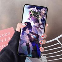 Case For Xiaomi Mi Poco X3 NFC X4 Pro F3 F4 GT M4 M3 F1 C40 11 Lite 11T Soft Silicone Funda Phone Cover Genshin Impact Shell Sac Poco X4 GT white