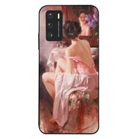 Renaissance Art telefono dėklas, skirtas Xiaomi Mi 8 Lite 9 SE 10 10T Pro Mi 11 For Mi Series juodas silikoninis minkštas dangtelis Xiaomi pocoX3pro beige