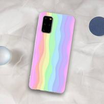 Original Rainbow Phone Case for Samsung S21 A10 for Redmi Note 7 9 for Huawei P30Pro Honor 8X 10i cover Honor 10i or 20i green