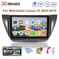 Automobilio radijas Android, skirtas Mitsubishi Lancer 9 CS 2000-2010 Carplay Multimedia Player 2Din Stereo Autogarso galvos blokas Navigacijos GPS 2+64