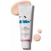 ROUND LAB BERŽŲ SULŲ DRĖKINAMASIS TONĄ SLYSTELĖJANTIS SAULĖS KREMAS SPF50+ PA++++, Korėjos kosmetika, Kbeauty, mėginys