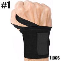 1 PC Wrist WrapsProfessional Grade with Thumb Loops Wrist Support Braces Weight Lifting Crossfit Powerlifting Strength Training