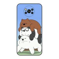 Xiaomi Poco X3 Pro Mobile Pouch Bags Shell Ice Bear Panda World Cup Cell Phone Covers Xiaomi Poco X3 Pro 6.67  Black Waterproof Poco X3 NFC gray