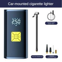 12V Digital Air Pump 150PSI Smart Portable Air Compressor LED Light Wireless Air Compressor Cordless Tire Pump for Motorcycle gray