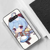 Genshin Impact Gan Yu Phone Case For Samsung Galaxy S7 Edge Plus S9 S20Plus S20ULTRA S10lite S225G S10 Case samsungS22plus5G gray