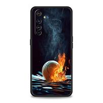 Basketball Basket Number For Realme GT Neo 2 3 3T Phone Case For Realme 10 9 8 5G 7 6 GT2 Pro Plus 9i 8i C21 C11 C25 C35 Cover GT Neo2 (3T) black