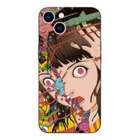 Black tpu Case For Samsung galaxy S6 s7 s8 s9 plus back cover shintaro kago horror cartoon Samsung S7 edge beige