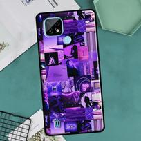 Purple Aesthetic For OnePlus 10 9 Pro 8T 9R 10R Nord2 Case For Realme 8 Pro 9 GT Neo 3 2 Master 8i 9i Cover OnePlus 10Pro purple
