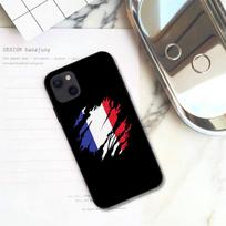 French flag Phone Case For iPhone 11 12 Mini 13 14 15 Pro XS Max X Plus SE XR Shell iPhone12PROMAX