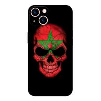 Black Tpu Case For oneplus 8 pro 8t 9 9R Nord 2 ce N10 N100 N200 4G 5G  Moroccan Morocco flag Nord N200 5G red