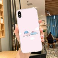 Cute kawaii Jinbesan Phone Case For iPhone 11 12 Mini 13 14 15 Pro XS Max X Plus SE XR Shell iPhone11PRO
