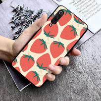 vaisiai maistas braškės telefono dėklas Xiaomi max3 mi 9 se mi8 F1 9SE 10 lite F1 Atgal Coque Xiaomi 8lite red