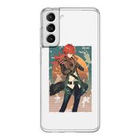 Genshin Impact Art Phone Case For Samsung Galaxy S22 S21 S20 FE Ultra 5G S10 S10E S9 S8 Plus Note 10 Soft Clear Full Lens Cover Samsung S10 Plus gray