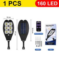 Huge Solar Lamp Super Bright Solar Light LED Wall Light Waterproof Street Lantern Outdoor Solar Light Smart Sensor Lamp A-Solar lamp