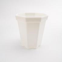 sodinimo įrankiai vazonai sodininkystei daigynų vazonai žolelėms sukulentams 6.8x4.8x7.4cm balta