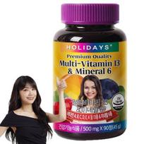 Holidays Multivitamin 13 & Mineral 6, 90 tablets, 1 unit,Korean health food