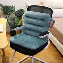 Thickened One-piece Warm Cushion Seat Cushion Office Sedentary Waist Cushion Car Cushion Super Soft Student Cushion 85*45cm black