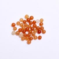 Papuošalai Aksesuarai Medžiaga Vėrinys mados karoliukai Natūralaus originalaus akmens virvelė „Pasidaryk pats“ apyrankės priedai 40Pcs 4mm red