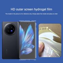 Full Cover Screen For Xiaomi Mix Fold4 Fold 4 Positioning Wrap Edge Soft TPU Ultra Thin Matte Scratch Repair Back Hydrogel Film For Xiaomi MIx Fold4 gray