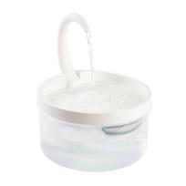 Naminių gyvūnų vandens dozatorius Katės gėrimas 67oz / 2L Itin tylus Automatinis gėrimas su LED šviesa Katei Šunims One Size balta