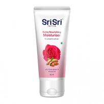 Nourishing and Moisturizing Cream with Rose and Almond (60 G), Extra Nourishing Moisturizer Sri Sri Tattva