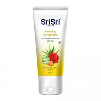 Apsauginis kremas nuo saulės SPF 30 (60 ml), Apsauginis kremas nuo saulės Sri Sri Tattva beige