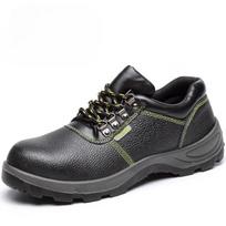 Labor Insurance Shoes Lightweight Protective Shoes Steel Baotou Cowhide Anti-smashing and Anti-piercing Wear-resistant Safety Shoes 36