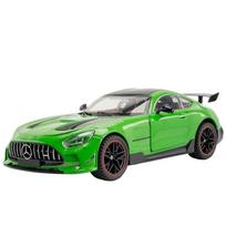 1/18 Benzs-GT GTR Alloy Racing Car Model Diecasts Metal Toy Sports Car Vehicles Model Simulation Sound and Light Childrens Gifts žalia