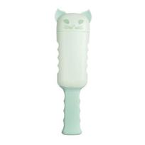 Pet Hair Remover Brush Portable Silicone Double Side Pet Hair Brush Sweater Cleaner Wool Coat Grooming Brush Tool Pet Products žalia