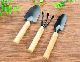 Mini Garden Tools Plant Gardening Shovel Spade Rake 3PC Set Mini Garden Hand Tool Kit Flower Planting Tools balta