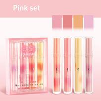 4pcs Heartbeat Color Highlighter Pens Set Brush Tip Marker for Drawing Painting white
