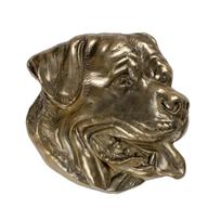 Rotveileris, Rott, Rottie - atminimo lenta su šunimi, personalizuota padėka, apdovanojimas, diplomas su dedikacija iš prekės ženklo Art-Dog ruda