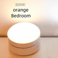 Įkraunama LED naktinė lemputė su judesio jutikliu namams, drabužių spintai, laiptams Warm Light