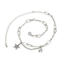 Bocai  Trendy New Style Diamond -Studded Clavicle Chain 100 %S925 Silver Personality Fashion Temperament Woman Necklace